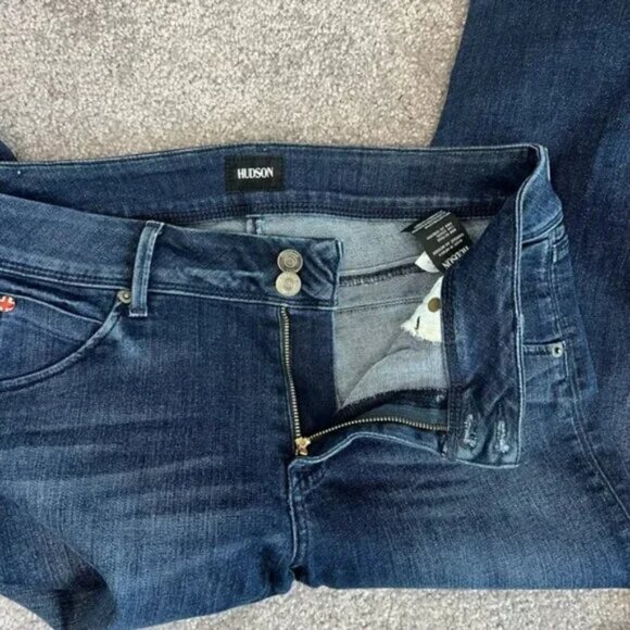 Hudson Collin Flap Skinny Jeans Size 30 - Picture 4 of 10